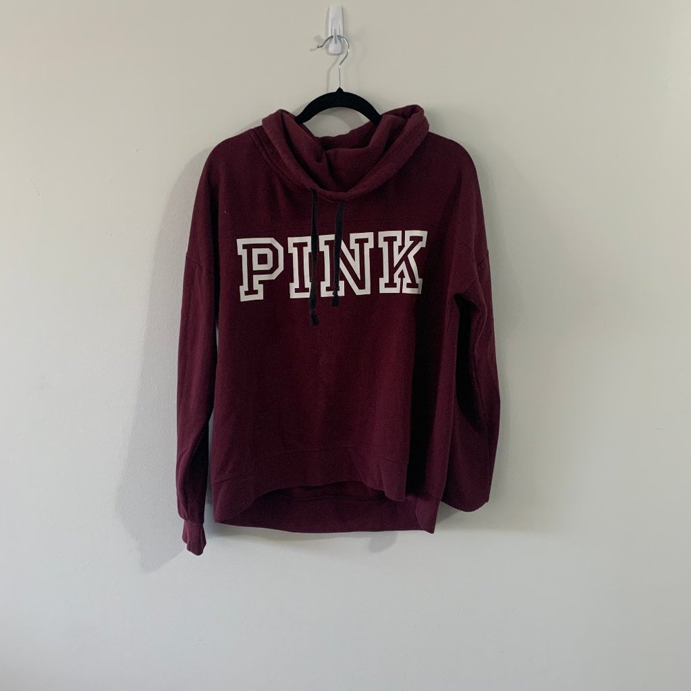VS PINK Cowl Neck Sweatshirt